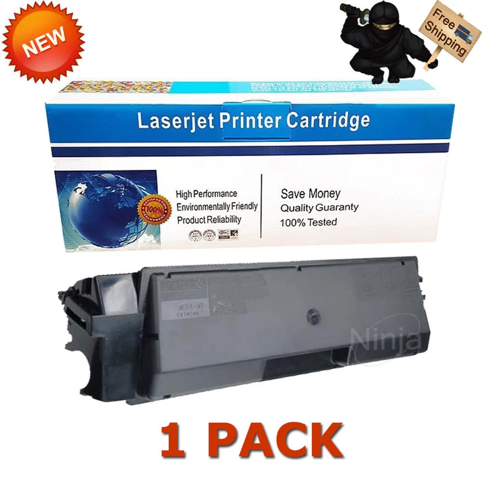 Cartucho de toner preto 1 PK compatível TK-592K para Kyocera Mita FS-C2026 FS-C2126 - Imagem 1 de 1