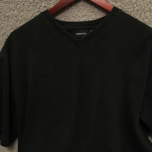 Claiborne Men's Black XL Pullover Long Sleeve V-Neck Pullover (650) - Picture 1 of 9