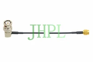 Cable SMA Plug to BNC RA Equivalent For Ultrasonic NDT TOFD GE transducers - Picture 1 of 5