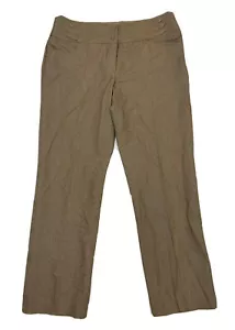 Cato Dress Pants Women Size 10P (Measure 32x29) Brown Straight - Picture 1 of 7