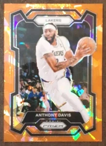 ANTHONY DAVIS 2023-24 Panini Prizm #94 Orange Ice Prizm Lakers.  C2A - Picture 1 of 3