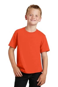 Port & Company Youth Short Sleeve Fan Favorite Crew Neck T-Shirt PC450Y - Picture 1 of 51