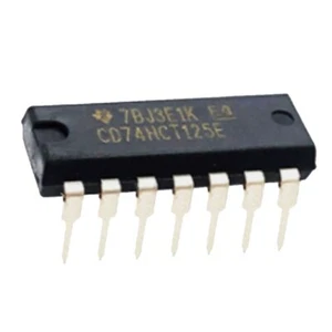 1PCS CD74HCT125E IC BUFF/DVR TRI-ST QD 14DIP HCT125 74HCT125 - Picture 1 of 1