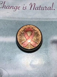 Kameleon Think Pink JewelPop KJP120 Emaille Brustkrebsbewusstsein 925 Silber - Bild 1 von 1