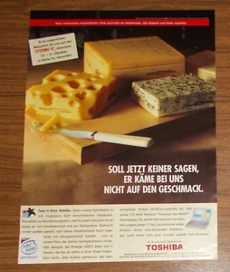 Seltene Werbung TOSHIBA PROTEGE 300CT Laptop Portable Computer 1997 - Bild 1 von 1