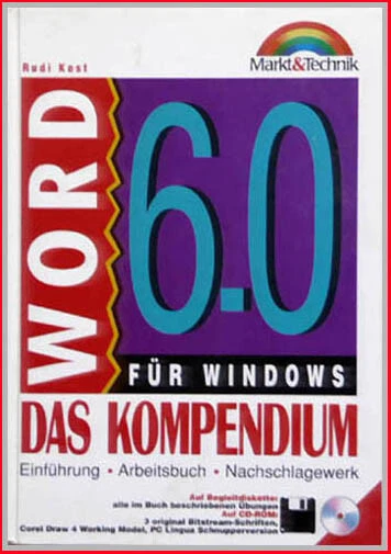 Markt & Technik - Handbuch Word 6.0 - Das Kompendium - Original - Bild 1 von 1