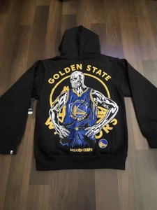 Warren Lotas Golden State Warriors Mouthguard Championship Sudadera con Capucha 2022 NUEVA Pequeña - Imagen 1 de 5