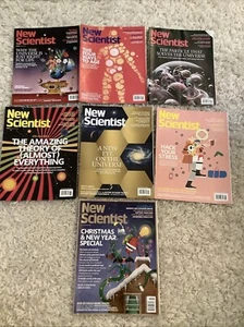 New Scientist Magazine bundle x7 2021/23. Christmas Special. Stephen Hawking - Picture 1 of 9