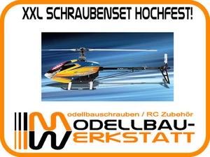 XXL Schrauben-Set Stahl hochfest Align T-Rex 600E Pro KIT EFL screw kit - Foto 1 di 1