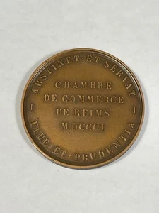 Médaille Chambre de Commerce de Reims 1801 Colbert (1-6) - Picture 1 of 4