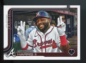 2025 Topps Michael Harris II #512 Golden Mirror Image Variation SSP Braves - Picture 1 of 2