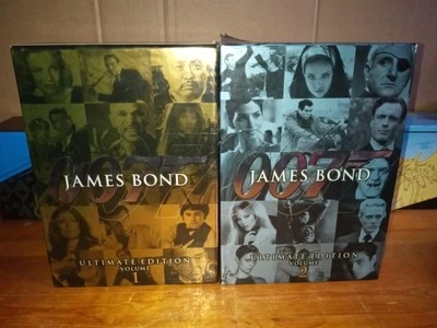 James Bond 007 Ultimate Edition Volumes 1 & 2 DVD Box Sets Foto 1 de 3