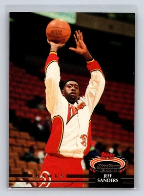 1992-93 Topps Stadium Club - Jeff Sanders #336 - Image 1 of 2