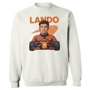 Lando Norris Inspired McLaren Racing Formula One Unisex Crewneck Sweatshirt - Picture 1 of 3