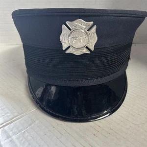 Vintage Fire Fighters Dress Hat - Picture 1 of 9