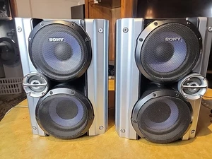 Altavoces izquierdo y derecho Sony SS-RG444 para Sony MHC-GX450 mini probado funciona - Imagen 1 de 3