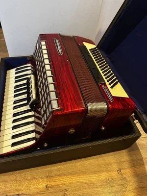 Vintage Accordion Weltmeister contasina. Germany - Image 1 of 4