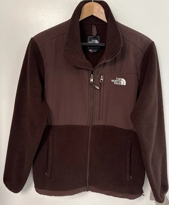 The North Face Jacket Women Large Brown Denali Fleece Full Zip Hiking Outdoor - Image 1 of 4