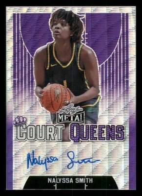 2021-22 Leaf Metal Court Queens Purple Wave #CQNS1 NaLyssa Smith /25 - Image 1 of 2