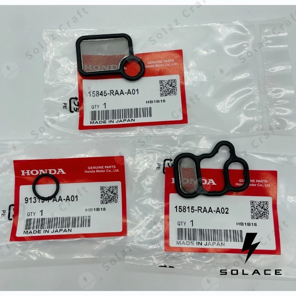 Kit de junta de válvula de carretel solenóide para VTEC K-series Honda Civic CRV Accord Element - Imagem 1 de 4