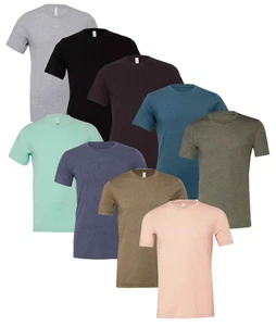 Canvas Unisex Heather CVC T-Shirt XS-XXL Bella + Canvas - Bild 1 von 11