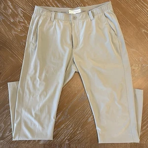 Bald Head Blues Pants Mens 36x32 Gray Performance Stretch Golf Casual - Picture 1 of 7