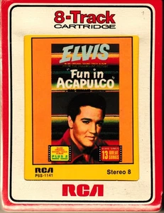 ELVIS PRESLEY FUN IN ACAPULCO VERSIEGELT 1963 8 SPUR KOSTENLOSER VERSAND - Bild 1 von 1