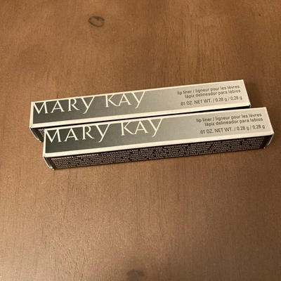 2 New In Box Mary Kay Lip Liner LIGHT NUDE 093081 Full Size .01 OZ DISCONTINUED - Image 1 of 4
