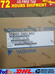 1PCS NEW YASKAWA SGMAH-04A1A6C SERVO MOTOR SGMAH04A1A6C - Picture 1 of 1