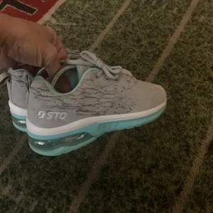 Stq Damenschuh 6 hellgrau und türkis - Bild 1 von 6