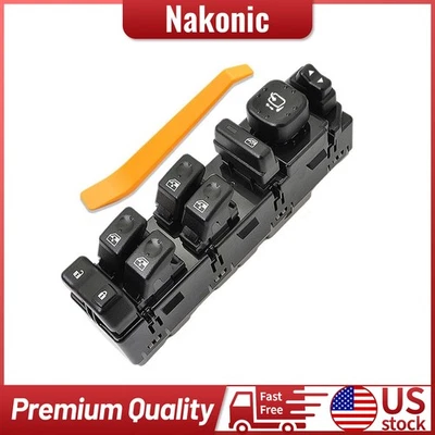 Fits 2007 Chevrolet Silverado 1500/2500/3500 Classic Front Driver Window Switch - Image 1 of 4