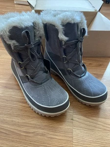 Damen Sorel Stiefeletten Grau Größe 8 Neu! - Bild 1 von 6
