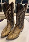 Laredo Monty 12" Man-made Western Cowboy Boots 68068 - Size 8d