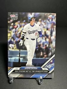 SHOHEI OHTANI 2024 TOPPS NOW MLB #106 ALL TIME JAPANESE HR LEADER / LA DODGERS - Picture 1 of 2