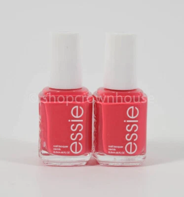 2 Esmaltes de Uñas Essie Colección Invierno 2021 .46oz #1711 TOY TO THE WORLD - Rosa Foto 1 de 2