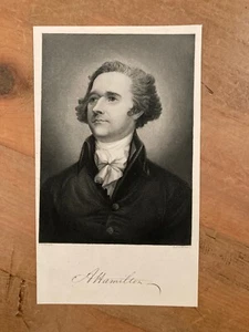 Alexander Hamilton Founding Father Litho Art Print - Perfect for Framing - Picture 1 of 1