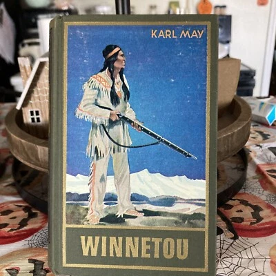 1951 Winnetou by Karl May-Hardback German edition  Foto 1 de 4