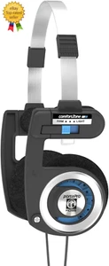 Auriculares intrauditivos clásicos Porta Pro, estilo retro, enchufe con cable de 3,5 mm, duraderos, azules - Imagen 1 de 12