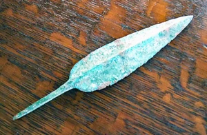 Antique European Ancient Bronze Age Spear 1200 BC + COA - Picture 1 of 7