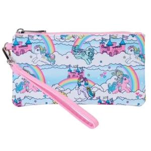 Loungefly Hasbro My Little Pony Sky Scene CUTE zipper wristlet wallet bag NEW - Picture 1 of 6