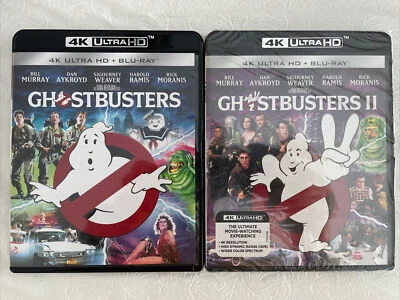 Ghostbusters 1 & 2 (4K Ultra HD, Blu-ray) Region Free, Tracking Number Provided. - Image 1 of 4