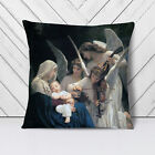 Plump Cushion Song Of The Angels William Adolphe Bouguereau Scatter Throw Pillow