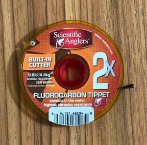 Scientific Anglers 2X 9.8 lb Fluorocarbon Tippet, Fly Fishing - Picture 1 of 1