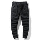 Men's Cargo Trousers Work Cargo Pants Lightweight Cotton Jogger Work Pants