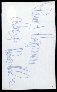 Marcus Allen JSA Coa Vintage Signed 3x5 Index Card Autograph - Picture 1 of 2