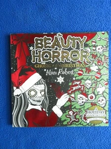 BEAUTY HORROR GHOSTS OF CHRISTMAS HOLIDAY SPOOTACULAR ADULT COLORING BOOK 2018 - Picture 1 of 12
