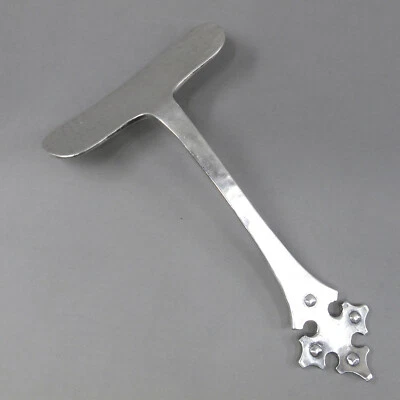 Empujador de alimentos para bebés Siglo XIV por SHREVE Sterling 3 1/4" 14 g regalo sin mono  Foto 1 de 4