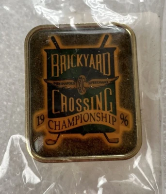 Prendedor de solapa IMS Brickyard Crossing 1996 campeonato de golf evento coleccionista  Foto 1 de 4