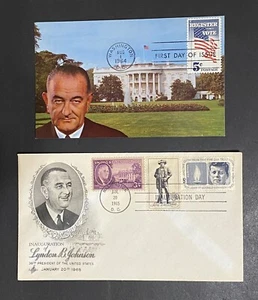 StampTLC US President Lyndon Johnson Election Inauguration FDR JFK Sam Houston - Picture 1 of 1