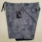 Skora 7" Men's Athletic Woven Stretch Shorts With Built-In-Compression New Rare